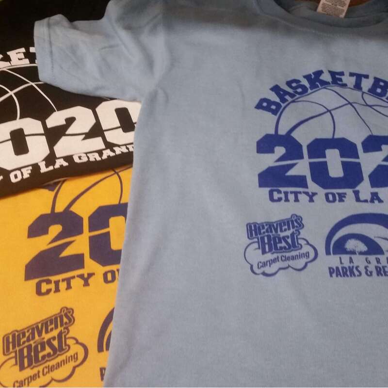 City of La Grande 2020 Basketball League Prints.