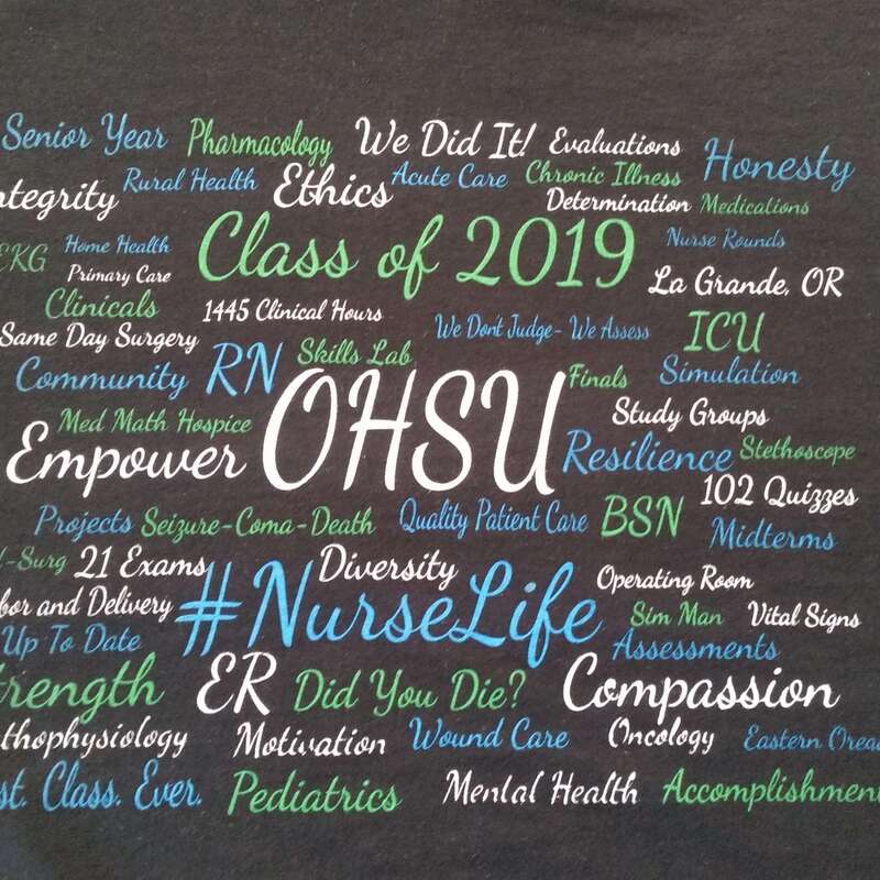 OHSU Class of 2019 Custom Tee.